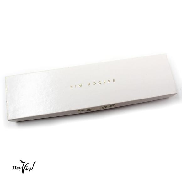 Kim Rogers Jewelry Gift Set in Box with Charm Bracelet and Earrings - Hey Viv - Picture 4 of 5